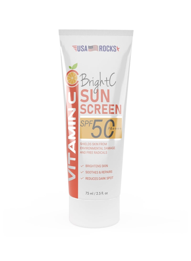 USA ROCKS SPF 50 with Vit C and Hyaluronic - Image 1